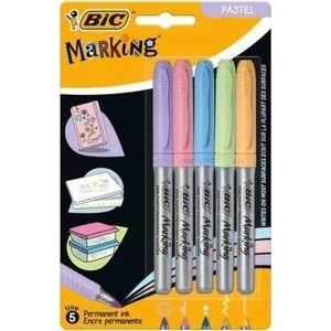 Marking Colour Permanent 5'li Pastel Renkler