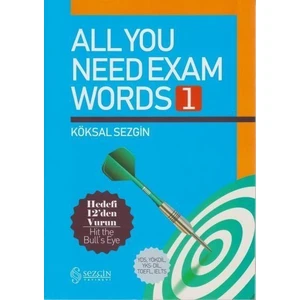 Sezgin All You Need Exam Words 1