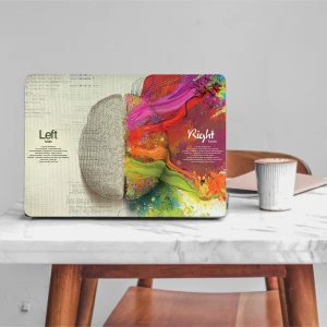 Brain Notebook - Laptop Sticker Kaplama