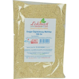 Saf Doğal Öğütülmüş Mahlep 100  gr Paket