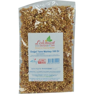 Doğal Tane Mahlep 100 gr Paket