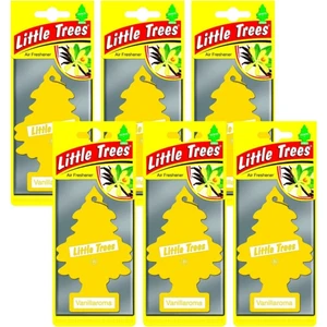 Car Freshner Little Trees Vanillaroma Vanilya Aromalı Oto Kokusu 6 Adet