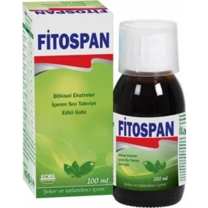 Edis Pharma Fitospan Bitkisel Şurup 100 ml Takviye