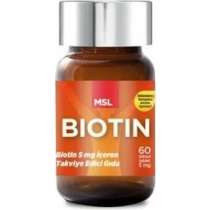 Msl Biotin 5 Mg 60 Tablet