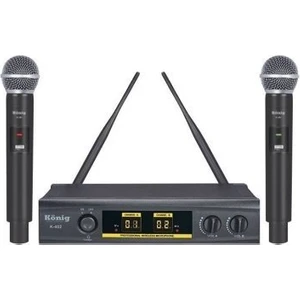 K-402 Iki El Telsiz Mikrofonu