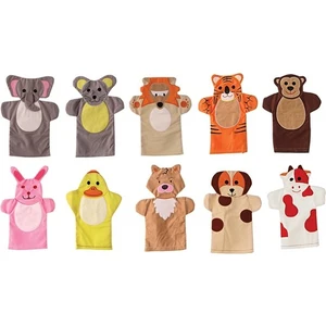 İtc Store AND-5002 Hayvanlar Kukla Seti 10 Lu