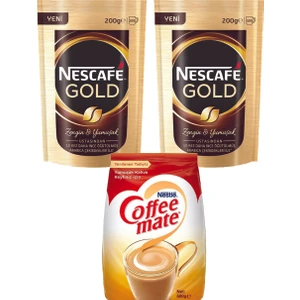 Gold 200 gr X2 ve Nestle Coffee Mate 500 gr