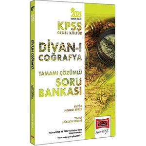 Yargı Yayınevi 2021 KPSS Genel Kültür  Divan-I Coğrafya Tamamı Çözümlü Soru Bankası - 
Hüseyin Ulutaş