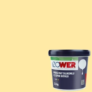 Izower Ipeksi Mat Silikonlu Iç Cephe Boyası ( Silinebilir ) - Krem 10 ( 3.5kg )