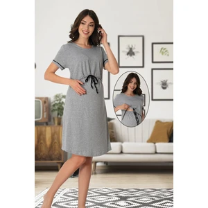 Effortt Emzirme Özellikli Hamile Elbise