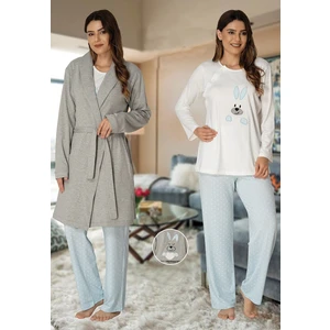 Effortt Sabahlıklı Lohusa Pijama Takımı