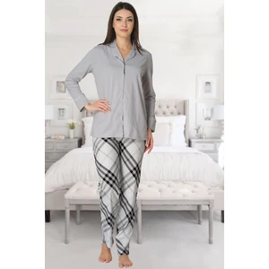 Effortt Önden Düğmeli Lohusa Pijama