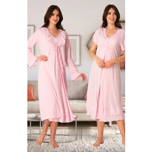 Effortt Sabahlıklı Lohusa Gecelik Takım