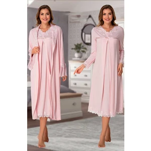 Effortt Sabahlıklı Lohusa Gecelik Takım