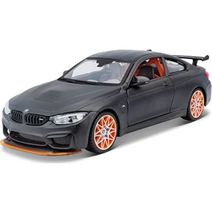 Bmw M4 Gts 1:24 Gri Model Araba