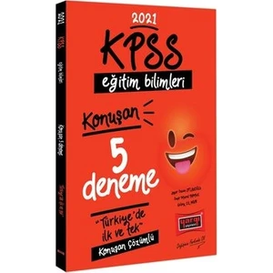 Yargı Yayınevi 2021 KPSS Eğitim Bilimleri Konuşan 5 Deneme - 
ömer Murat Pamuk