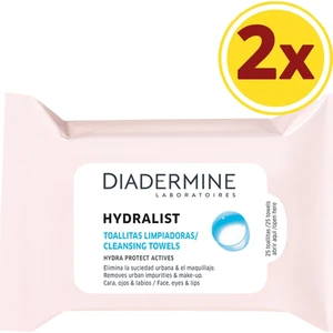 Hydralist Yüz Temizleme Mendili 25'li 2 Adet