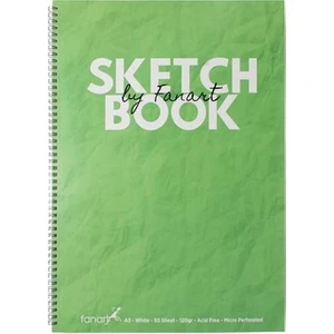 Academy Sketch Journal 120gr 50Yp A6 Yeşil LV-F-8673.A6