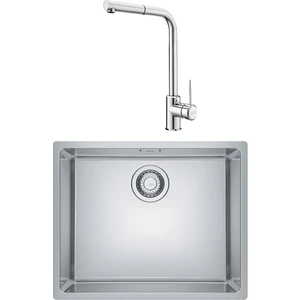 Maris Mrx 110-50 Tek Gözlü Eviye + Sirius Doccia Armatür Seti (Krom)