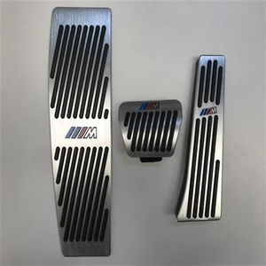 Bmw F30 Spor Pedal Seti Silver (Otomatik Vites) M Logolu
