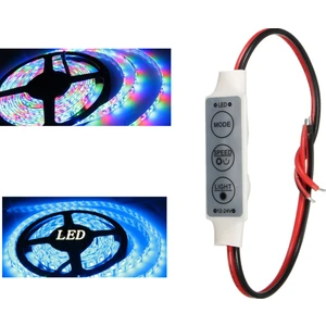 Hafızalı Çok Fonksiyonlu Şerit LED Dimmer Kontrol Devresi Modül 12V 24V