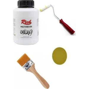 Rich Multi Decor Chalked 1750 cc Beyaz Rulo Set