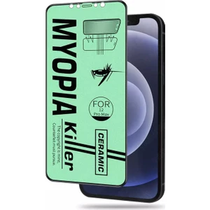 Cepstok Apple iPhone 12 Mini Kırılmaz Cam Mat Seramik Esnek Tam Kaplayan Ekran Koruyucu