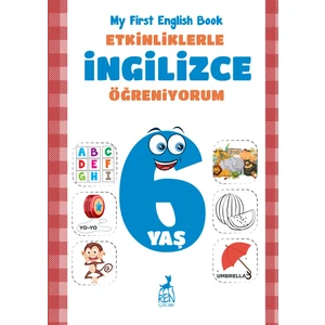 Etkinliklerle Ingilizce Öğreniyorum 6 Yaş - Merve Almalı