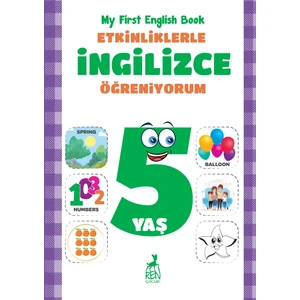 Etkinliklerle Ingilizce Öğreniyorum 5 Yaş - Merve Almalı