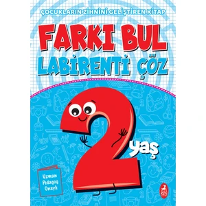 Farkı Bul Labirenti Çöz 2 Yaş - Ercan Portakal