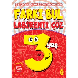 Farkı Bul Labirenti Çöz 3 Yaş - Ercan Portakal
