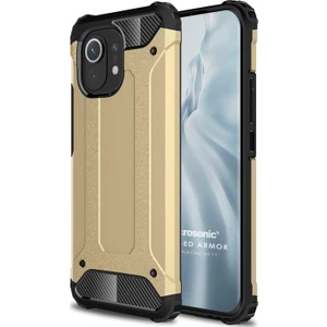 Xiaomi Mi 11 Kılıf Rugged Armor Gold