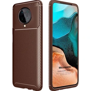 Xiaomi Poco F2 Pro Kılıf Legion Series Kahverengi