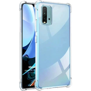 Xiaomi Redmi 9t Kılıf Shock Absorbing Şeffaf