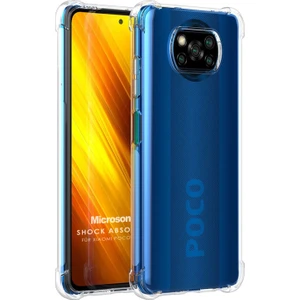 Xiaomi Poco X3 Nfc Kılıf Shock Absorbing Şeffaf