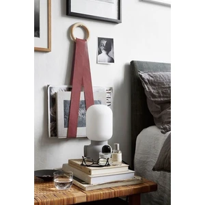 Arma House Bordo Deri Dekoratif Kitap Tutacağı