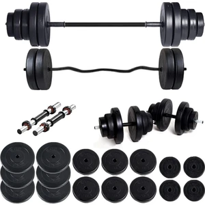108 kg Z Bar Halter Seti ve Dambıl Seti Ağırlık Fitness Seti