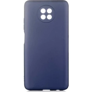 Xiaomi Redmi Note 9t Kılıf Mat Soft Premier Silikon Lacivert