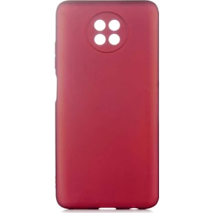 Xiaomi Redmi Note 9t Kılıf Mat Soft Premier Silikon Mürdüm