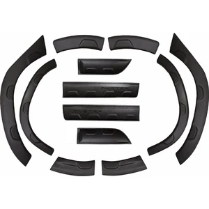 Dacia Duster Kapı Koruma ve Çamurluk Kaplaması 2010-2017 Dodik Damalı 12 Parça Set Full Abs Plastik