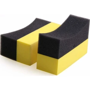 2 Adet U Tip Lastik Plastik Parlatma Süngeri 428783