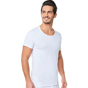 6 Adet Seher Bisiklet Yaka  Pamuklu Erkek Kısa Kol Atlet Papatya Company