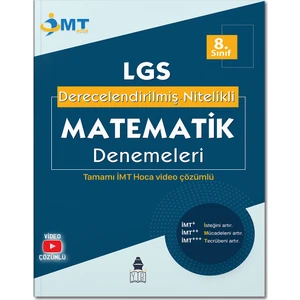 İMT Hoca - LGS Derecelendirilmiş Nitelikli Matematik Denemeleri
