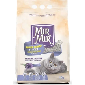 Mır mır Mırmır Lavanta Kokulu Topaklanan Kedi Kumu 2 x 10 Litre