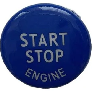Bmw E70 E71 E90 E84 E60 Için Mavi Start Stop Kapağı