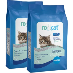 - 2X10 Lt - Marsilya Kokulu Bentonit Kedi Kumu