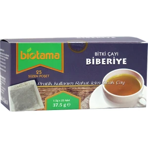 Biberiye Bitki Çayı 25'li Süzen Poşet