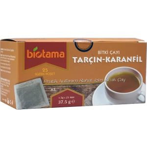 Tarçın Karanfil Bitki Çayı 25'li Süzen Poşet