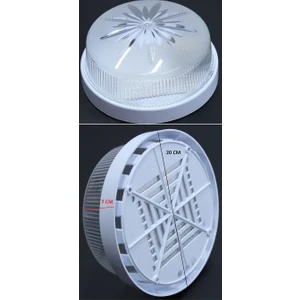 Lale Plastik Glop Armatür E27 Duy Banyo Wc Balkon Tavan Armatürü
