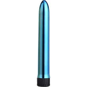 Anal Ince Zarif Parlak Mavi Renk Titreşimli Dildo Vibratör